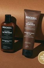 Now available in convenient tube for Brickell Men's Products