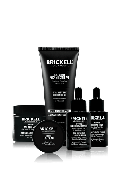 Complete Routine, Best Natural Men's Skin Care, Morning and Evening Routine