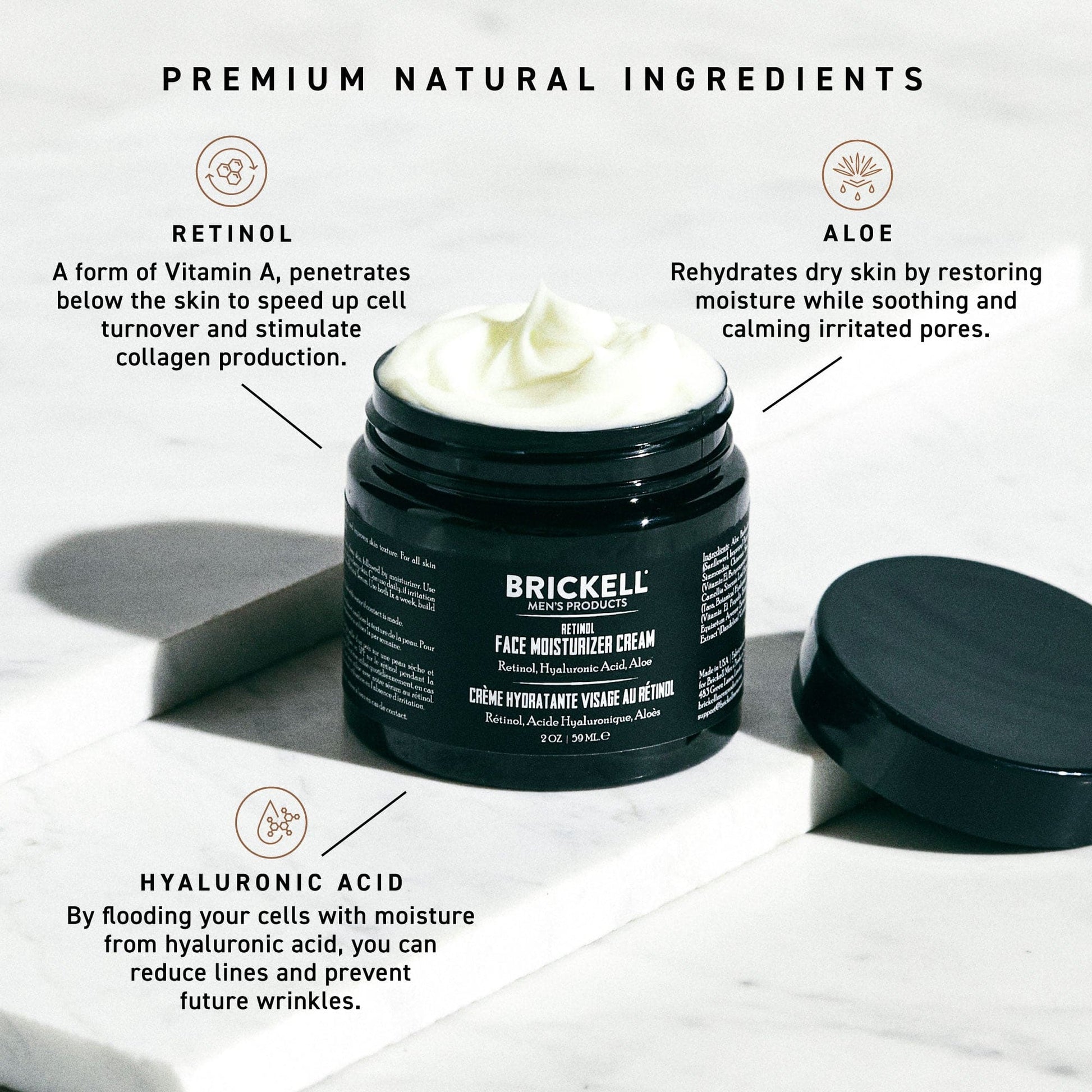 Retinol Face Moisturizer Cream for Men  [Amazon Landing] 02