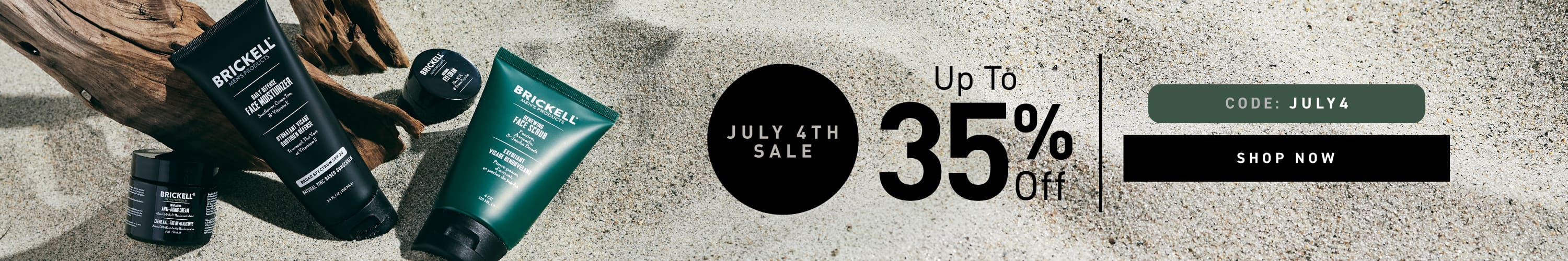 Limited Time Offer: Up to 35% off sitewide. Exclusions may apply. Code: JULY4. Shop now.