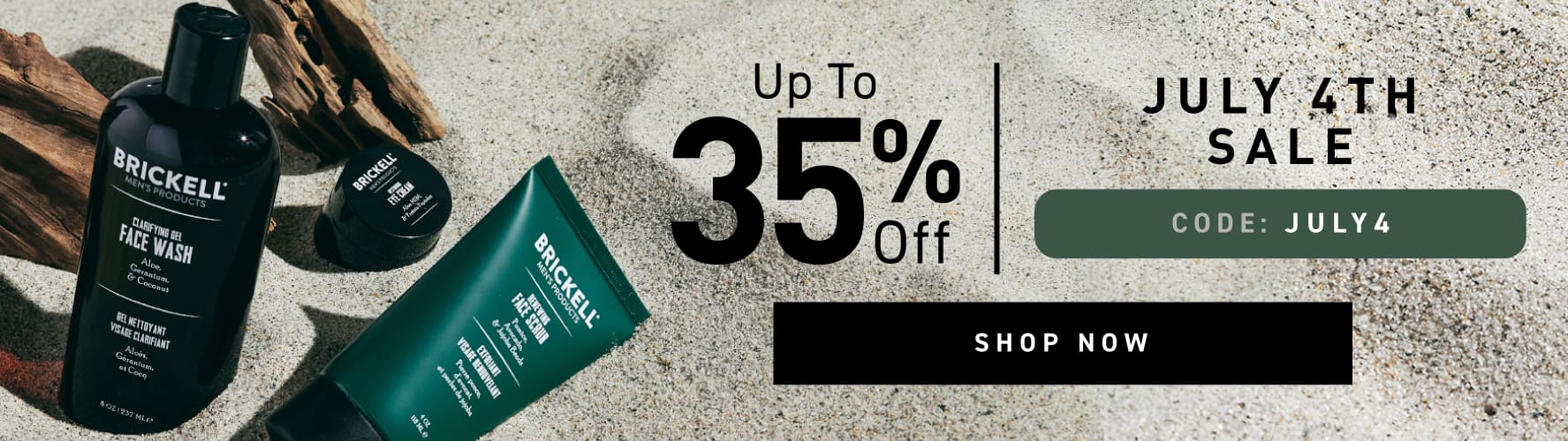 Limited Time Offer: Up to 35% off sitewide. Exclusions may apply. Code: JULY4. Shop now.