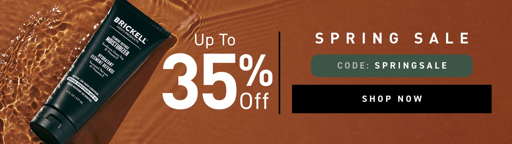 Spring Sale: Up to 35% off. Code: SPRINGSALE. Shop Now.