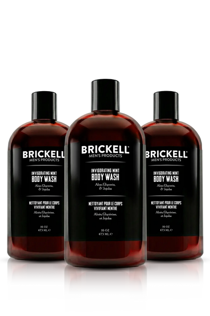 Invigorating Body Wash for Men - 3 Pack