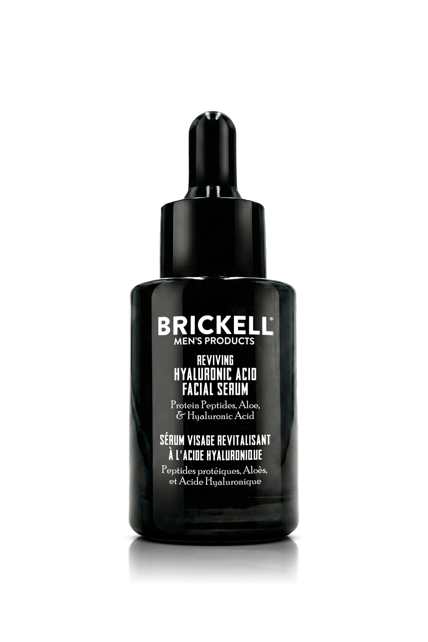 Brickell Reviving Hyaluronic Acid Facial Serum for Men
