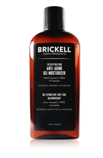 Brickell Men's Products Rejuvenating Anti-Aging Gel Moisturizer with Vitamin C, MSM, and Peptides 4 oz bottle