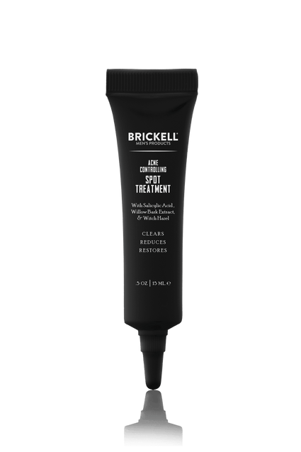 Brickell Men's Acne Spot Treatment, Acne Treatment, Spot Treatment, Acne Treatment for Men