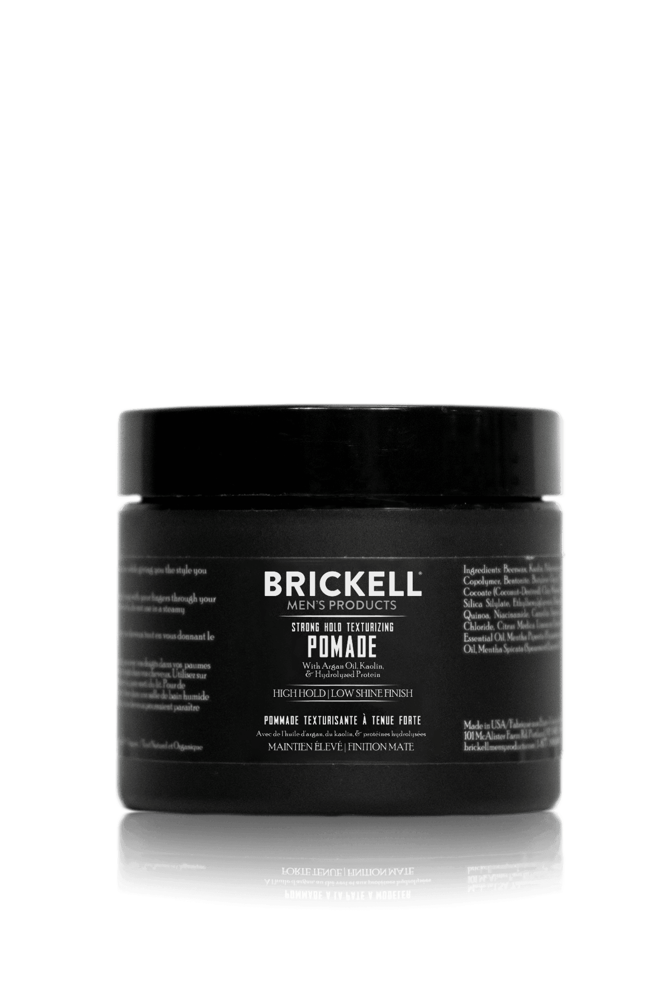 best men's pomade for strong hold and low shine